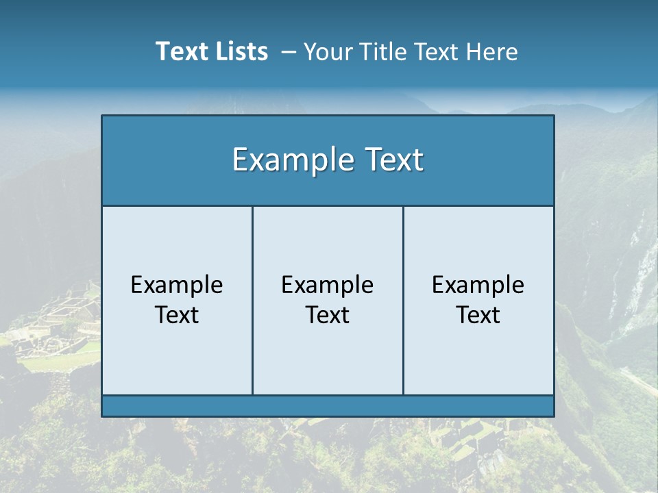 Road Place Spanish PowerPoint Template