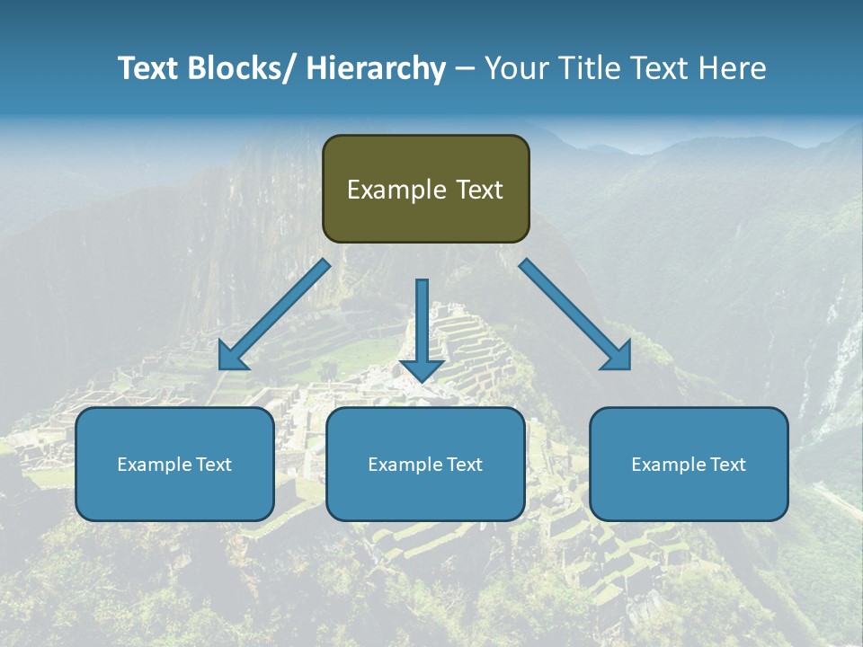 Road Place Spanish PowerPoint Template