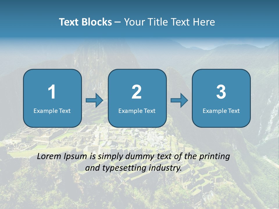 Road Place Spanish PowerPoint Template