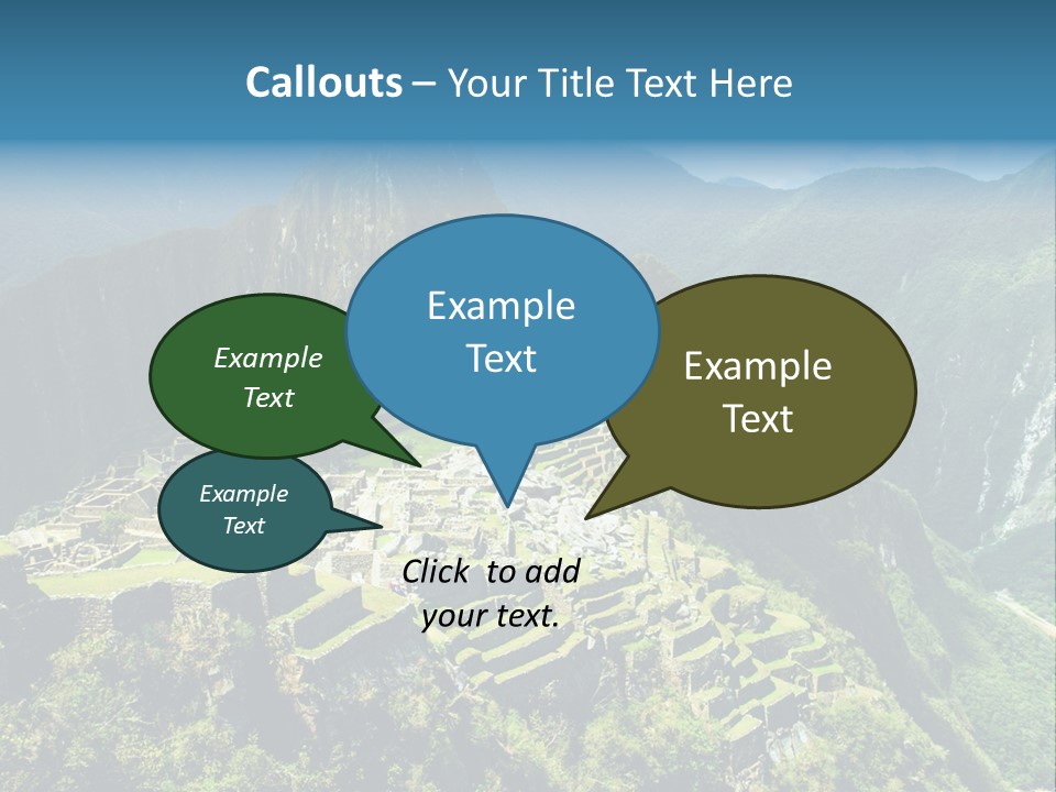 Road Place Spanish PowerPoint Template