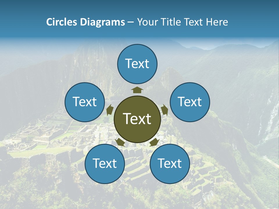 Road Place Spanish PowerPoint Template