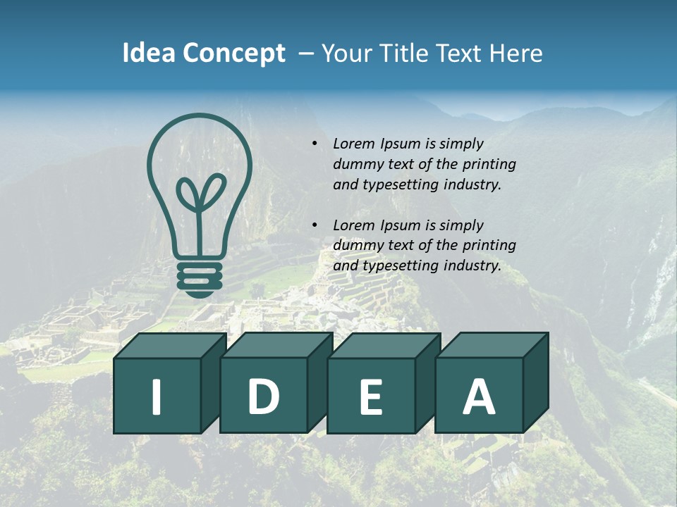 Road Place Spanish PowerPoint Template