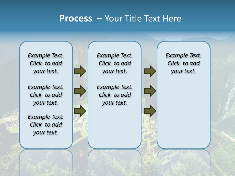 Road Place Spanish PowerPoint Template