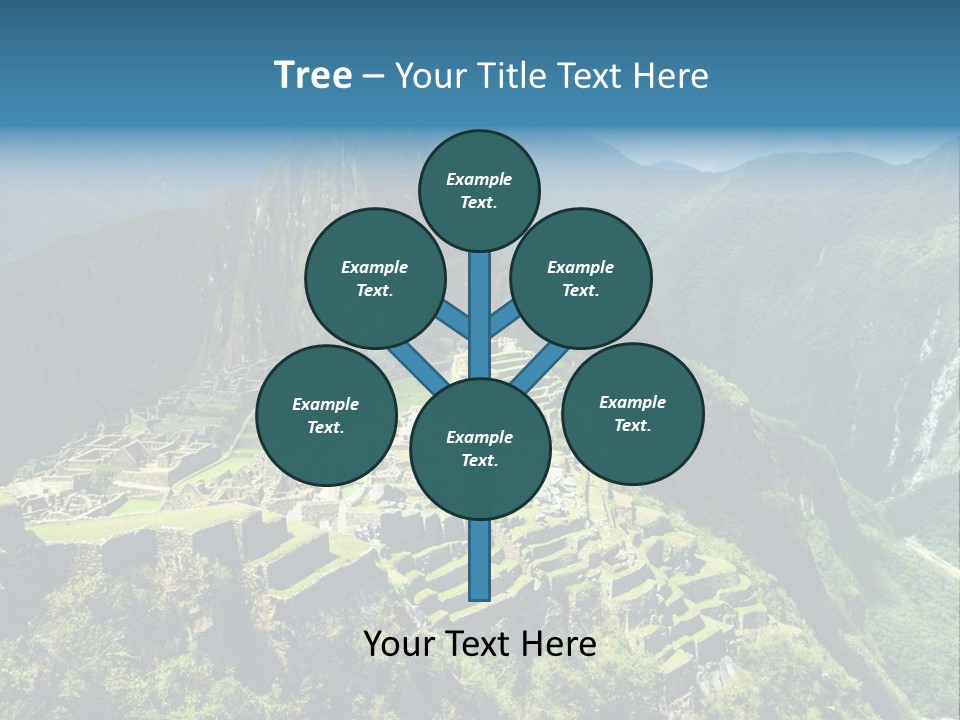 Road Place Spanish PowerPoint Template