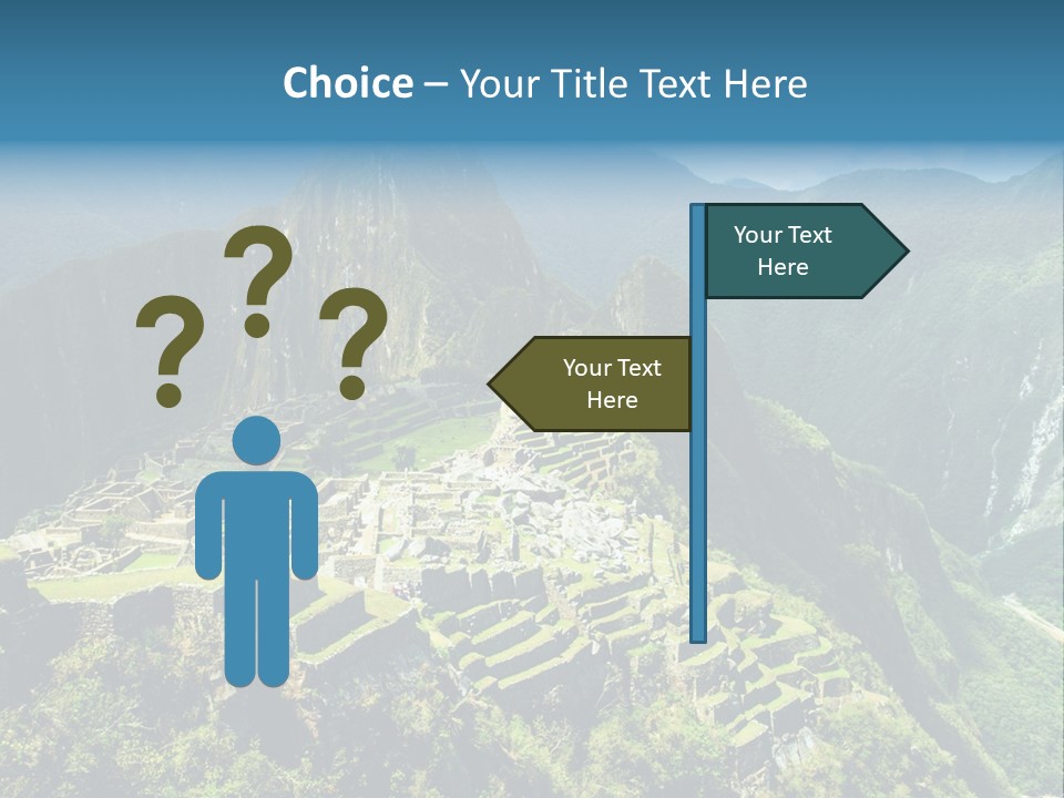 Road Place Spanish PowerPoint Template