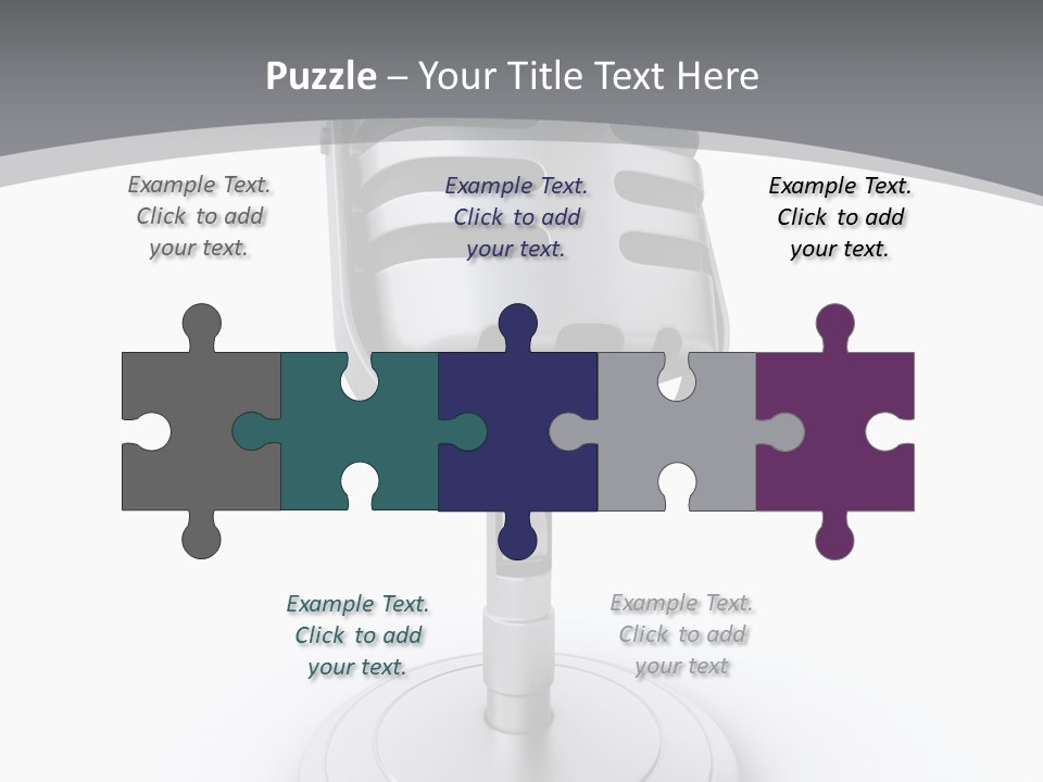 Broadcast Render Voice PowerPoint Template