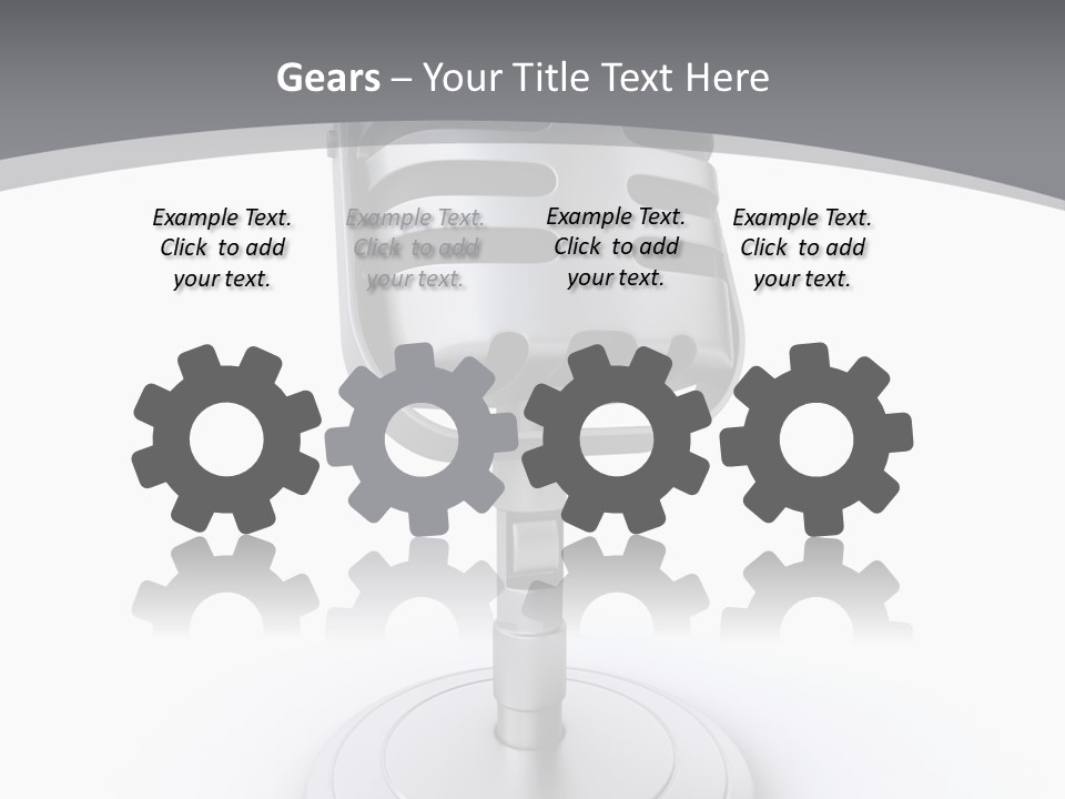 Broadcast Render Voice PowerPoint Template