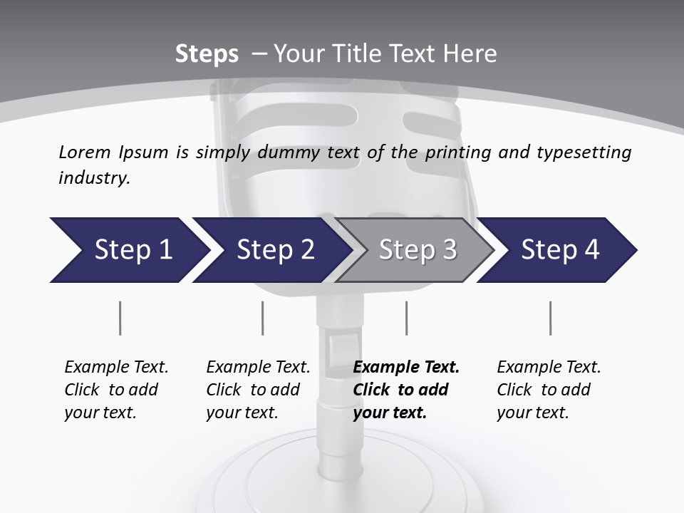 Broadcast Render Voice PowerPoint Template