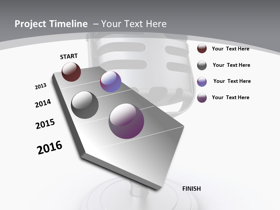 Broadcast Render Voice PowerPoint Template