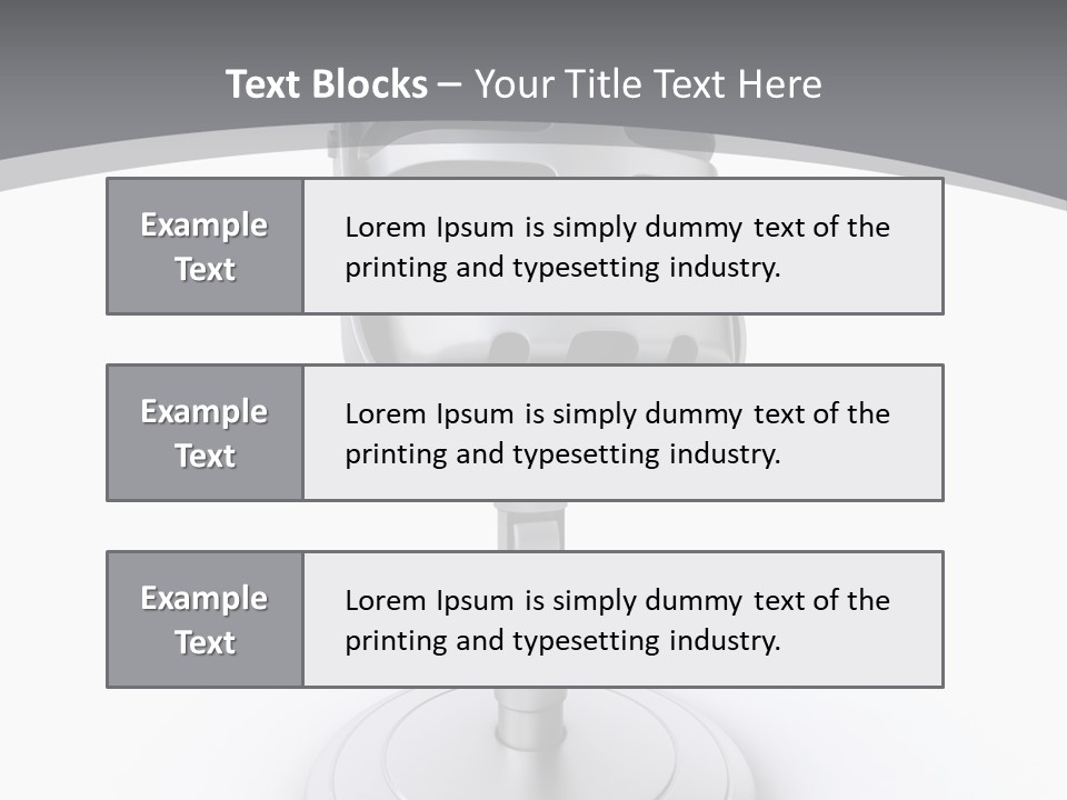 Broadcast Render Voice PowerPoint Template