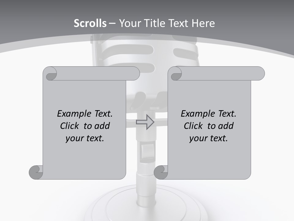 Broadcast Render Voice PowerPoint Template