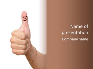 Fun Smiling Part PowerPoint Template