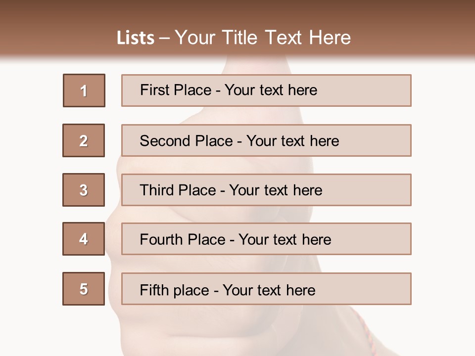 Fun Smiling Part PowerPoint Template