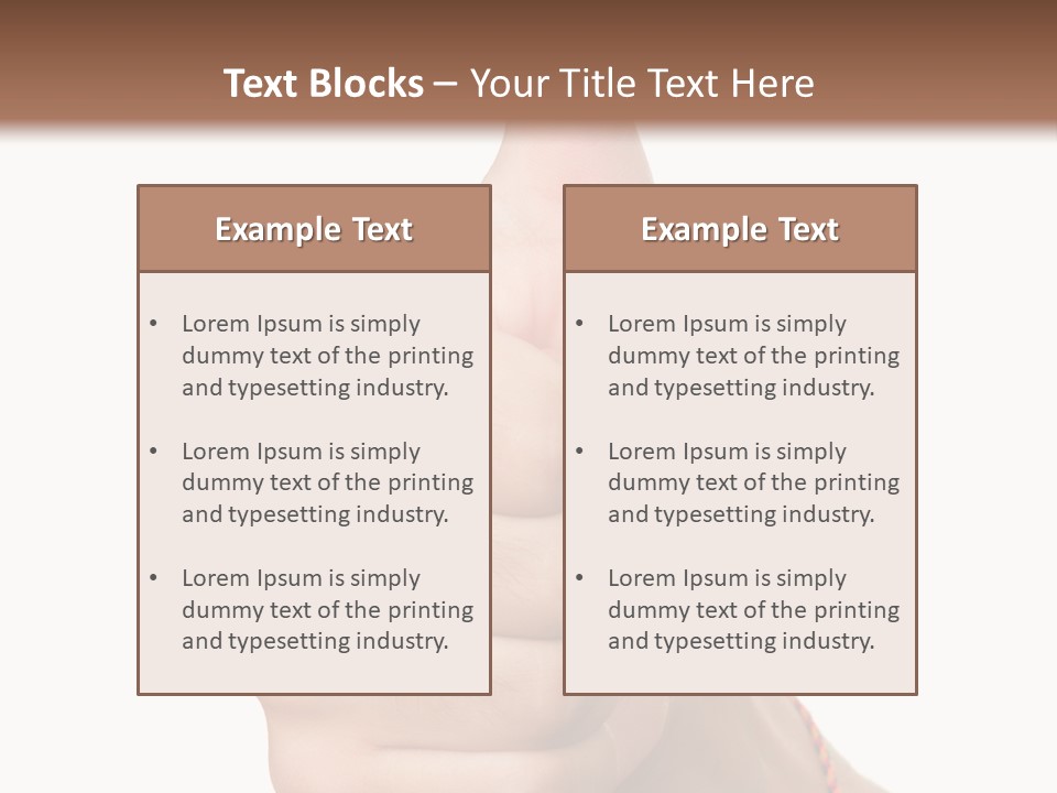 Fun Smiling Part PowerPoint Template