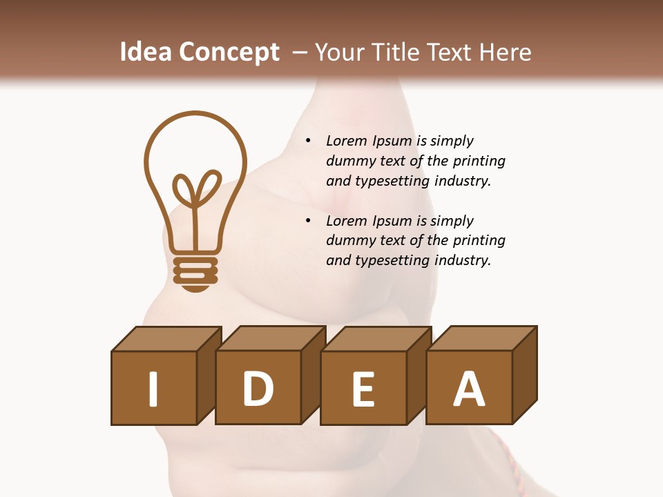 Fun Smiling Part PowerPoint Template