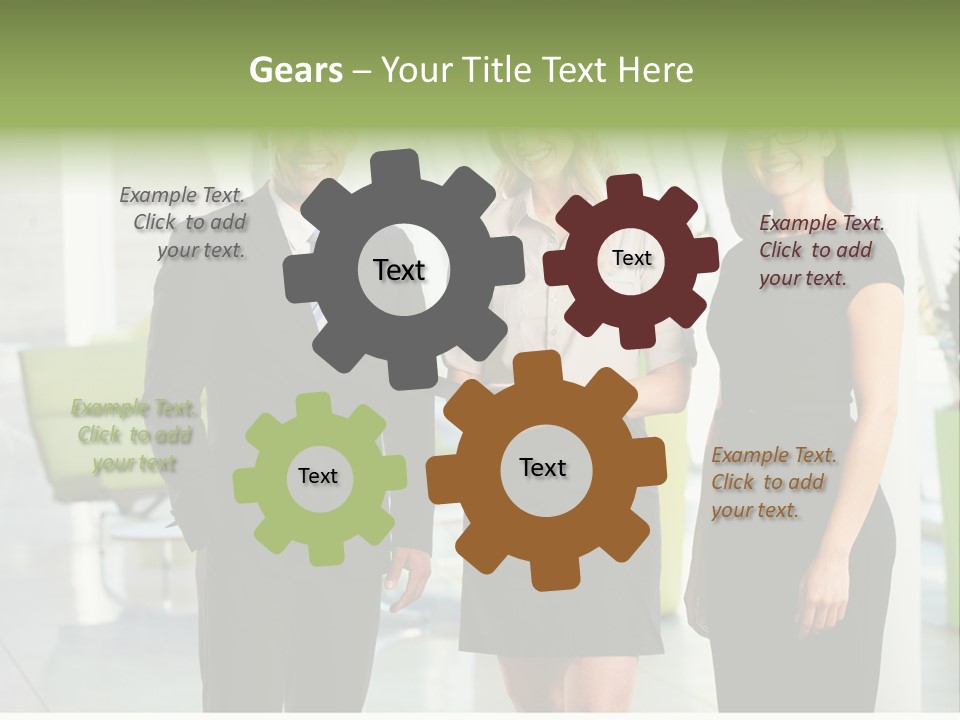 Talking Cooperation Discussion PowerPoint Template