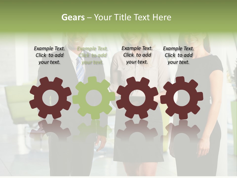 Talking Cooperation Discussion PowerPoint Template