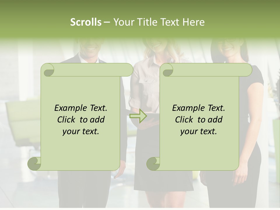 Talking Cooperation Discussion PowerPoint Template