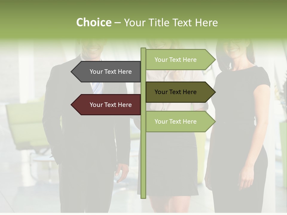 Talking Cooperation Discussion PowerPoint Template