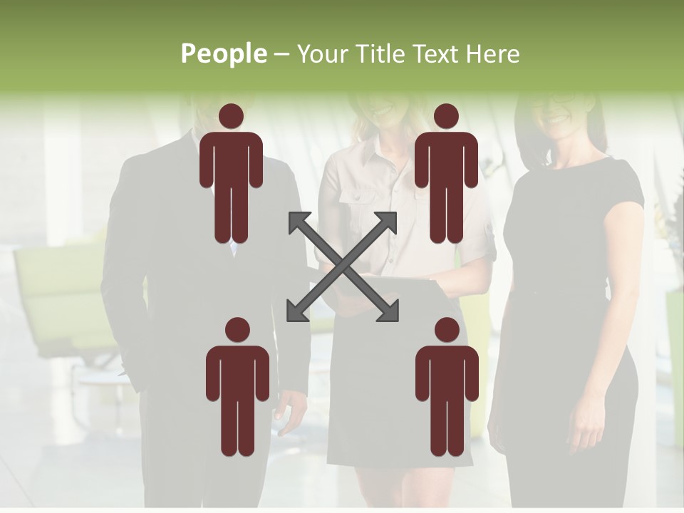 Talking Cooperation Discussion PowerPoint Template