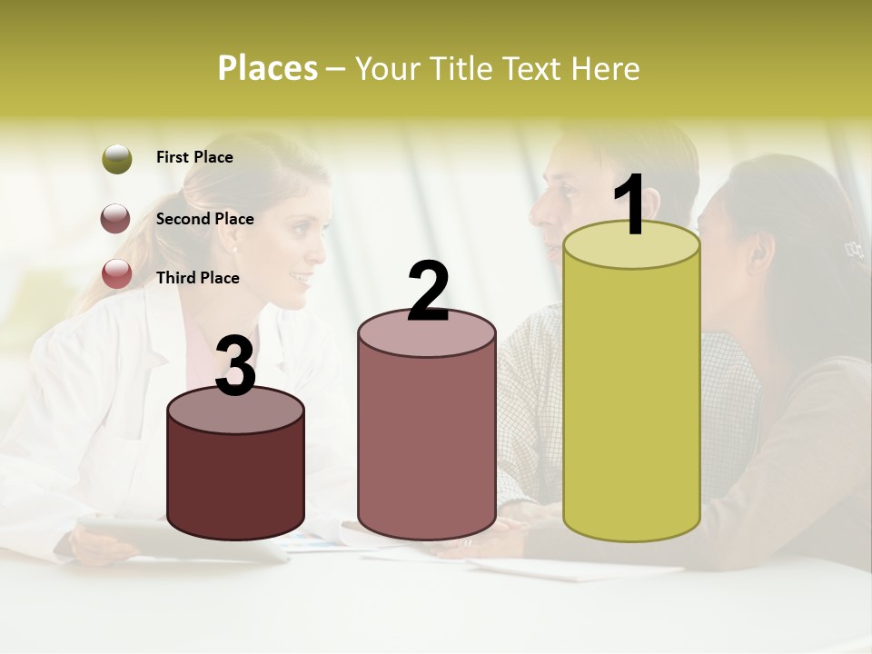 Working Modern Women PowerPoint Template