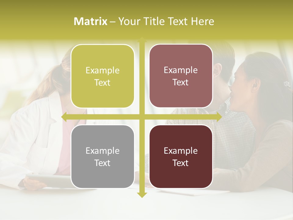 Working Modern Women PowerPoint Template