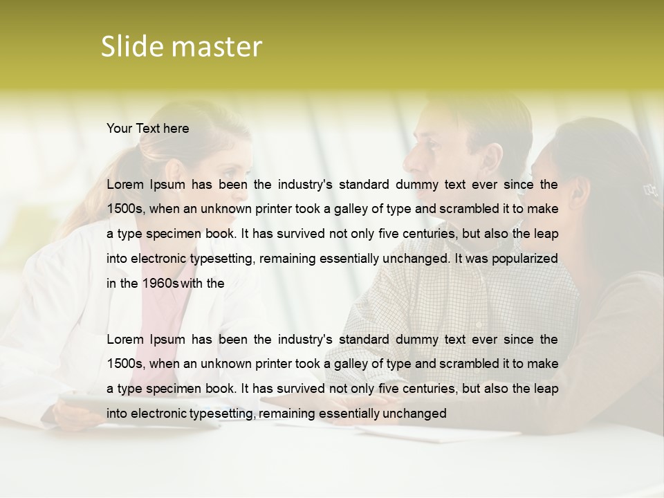 Working Modern Women PowerPoint Template