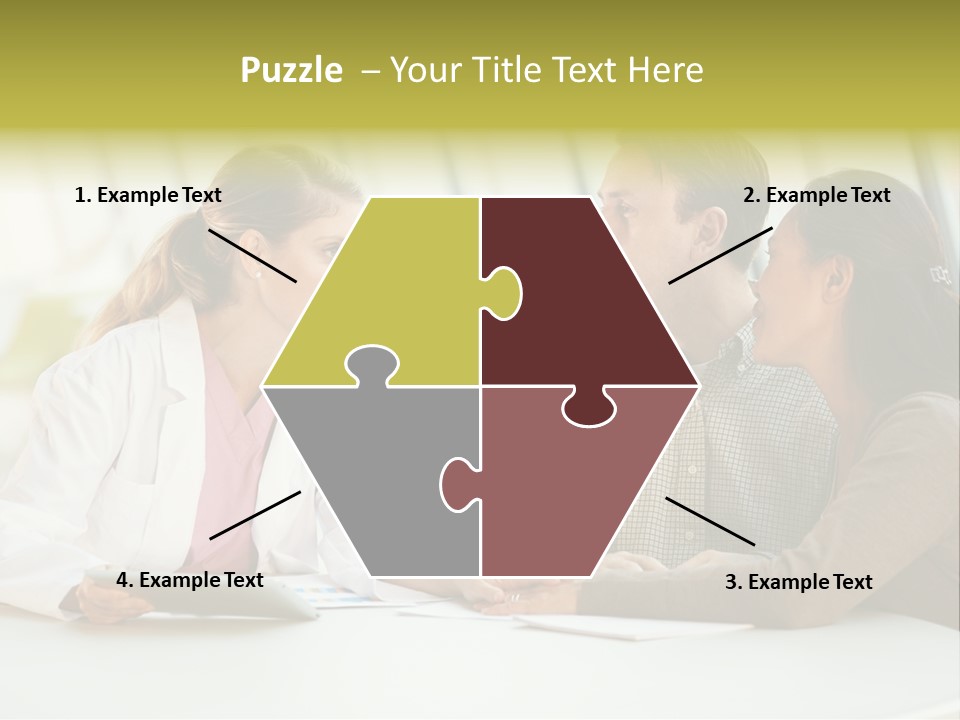 Working Modern Women PowerPoint Template