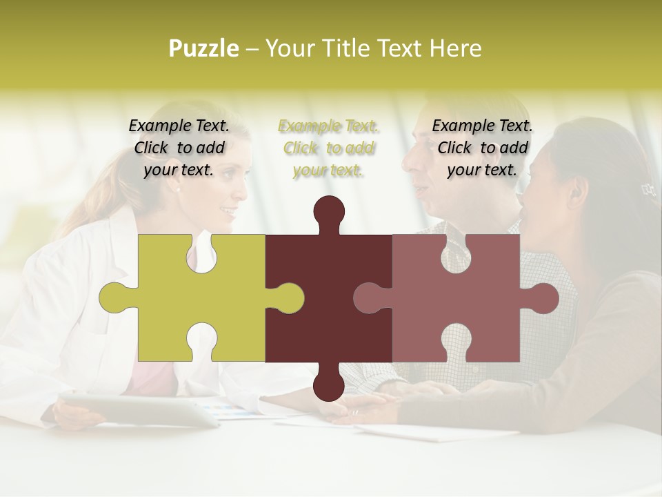 Working Modern Women PowerPoint Template