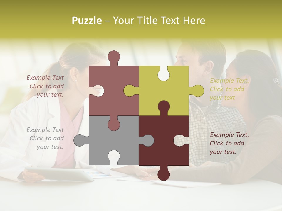 Working Modern Women PowerPoint Template