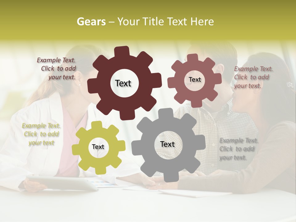 Working Modern Women PowerPoint Template