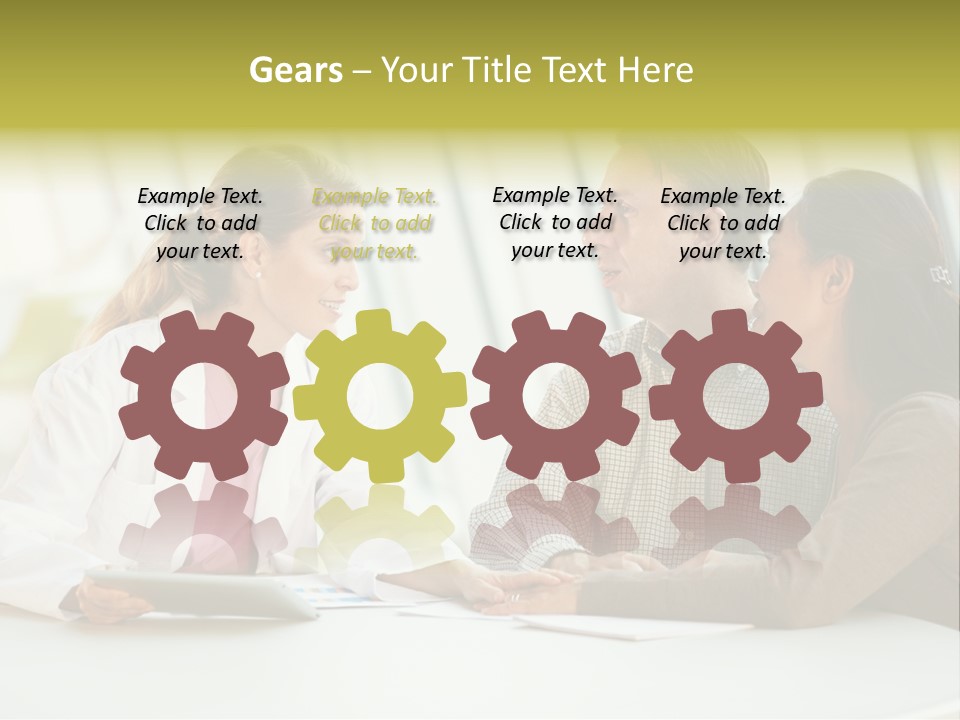 Working Modern Women PowerPoint Template