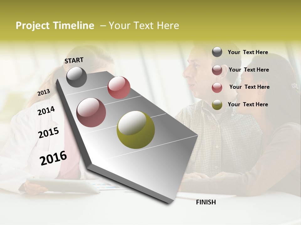 Working Modern Women PowerPoint Template