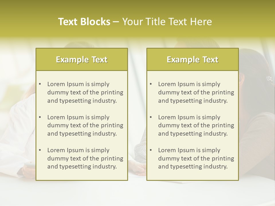 Working Modern Women PowerPoint Template