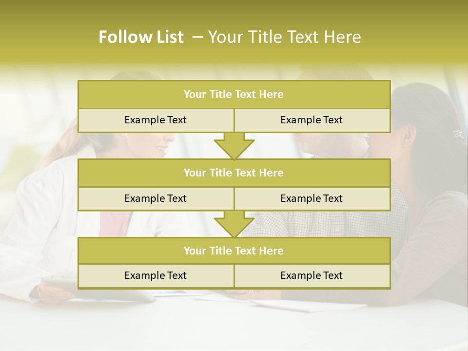 Working Modern Women PowerPoint Template