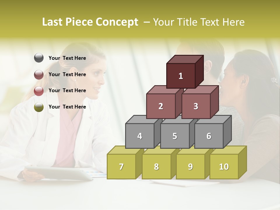 Working Modern Women PowerPoint Template