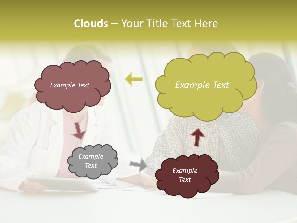 Working Modern Women PowerPoint Template