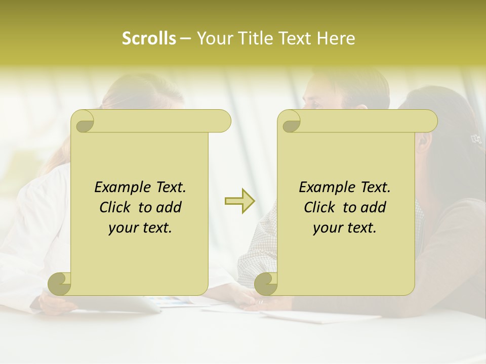 Working Modern Women PowerPoint Template
