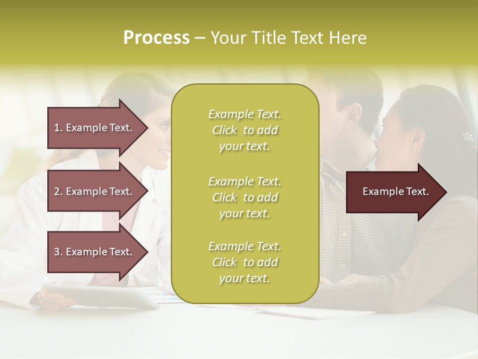Working Modern Women PowerPoint Template