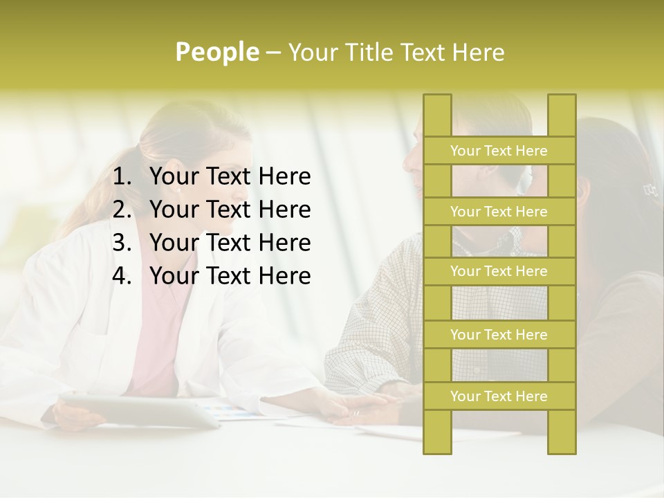 Working Modern Women PowerPoint Template