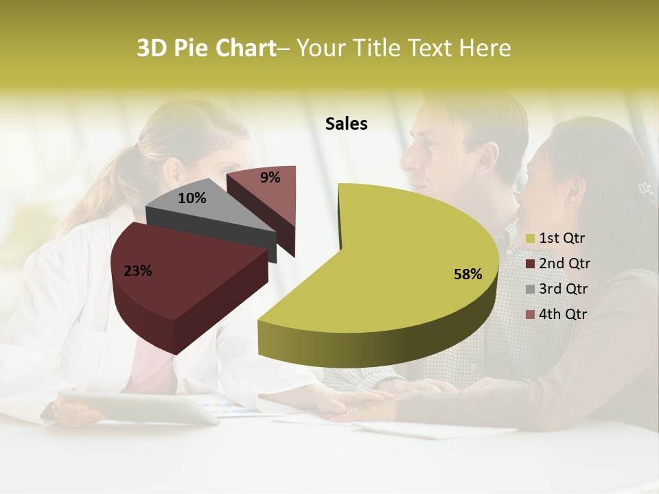 Working Modern Women PowerPoint Template