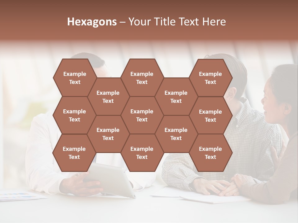 Bad News Three People Medical Staff PowerPoint Template