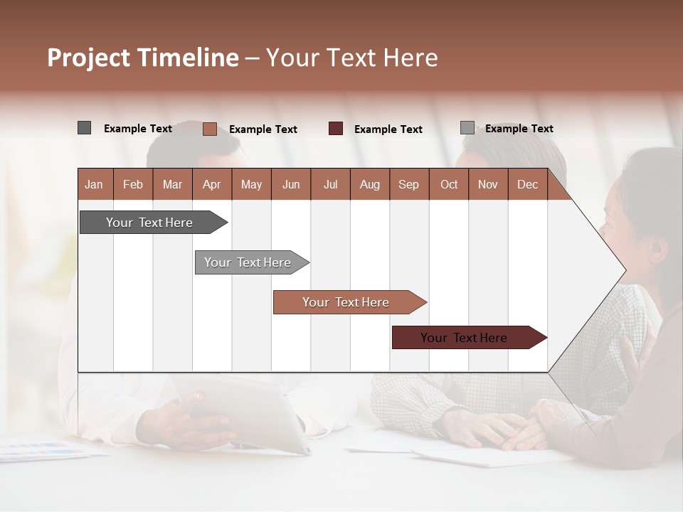 Bad News Three People Medical Staff PowerPoint Template