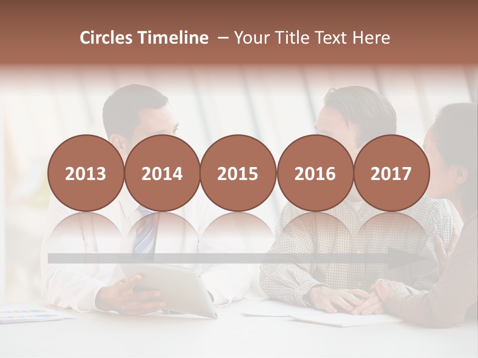 Bad News Three People Medical Staff PowerPoint Template