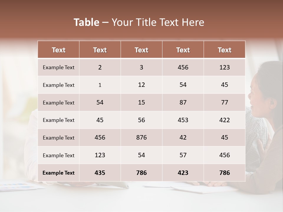 Bad News Three People Medical Staff PowerPoint Template