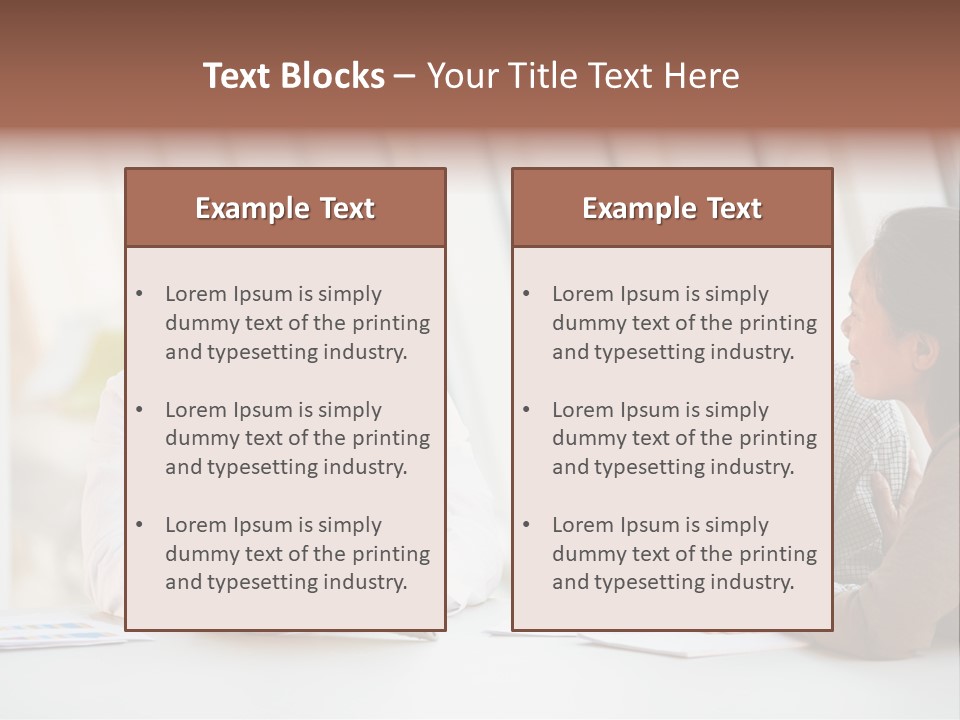Bad News Three People Medical Staff PowerPoint Template
