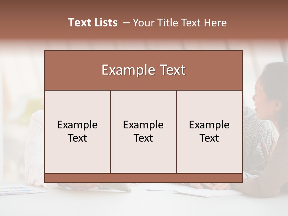 Bad News Three People Medical Staff PowerPoint Template
