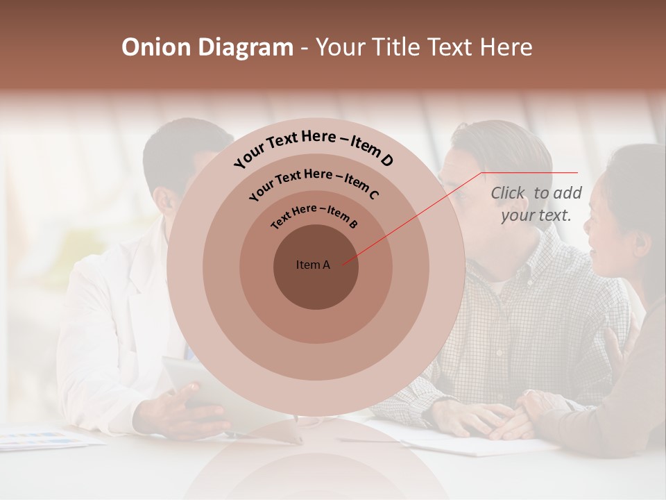 Bad News Three People Medical Staff PowerPoint Template