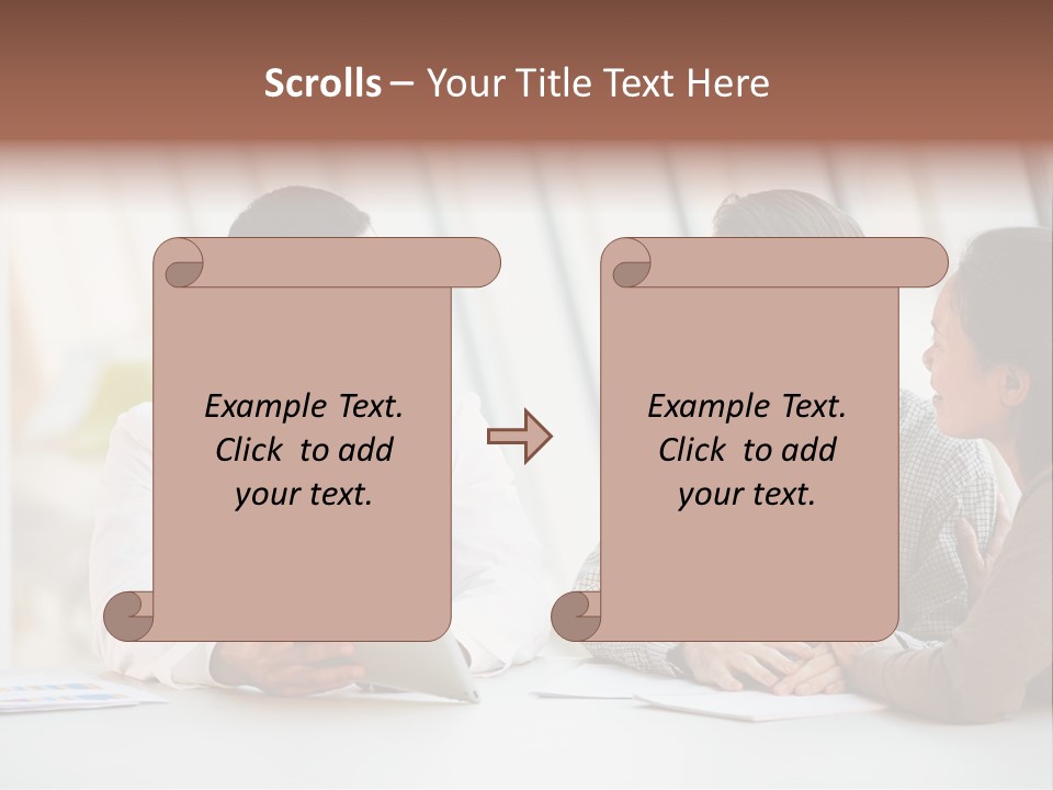 Bad News Three People Medical Staff PowerPoint Template