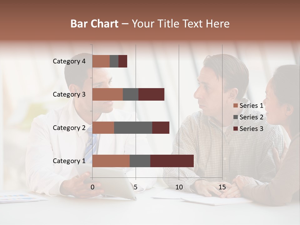 Bad News Three People Medical Staff PowerPoint Template